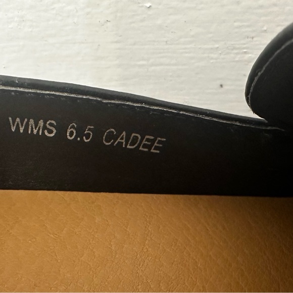 Dolce Vita NEW Faux Leather Lug Sole Loafer In Black Size 6.5 - Picture 5 of 5